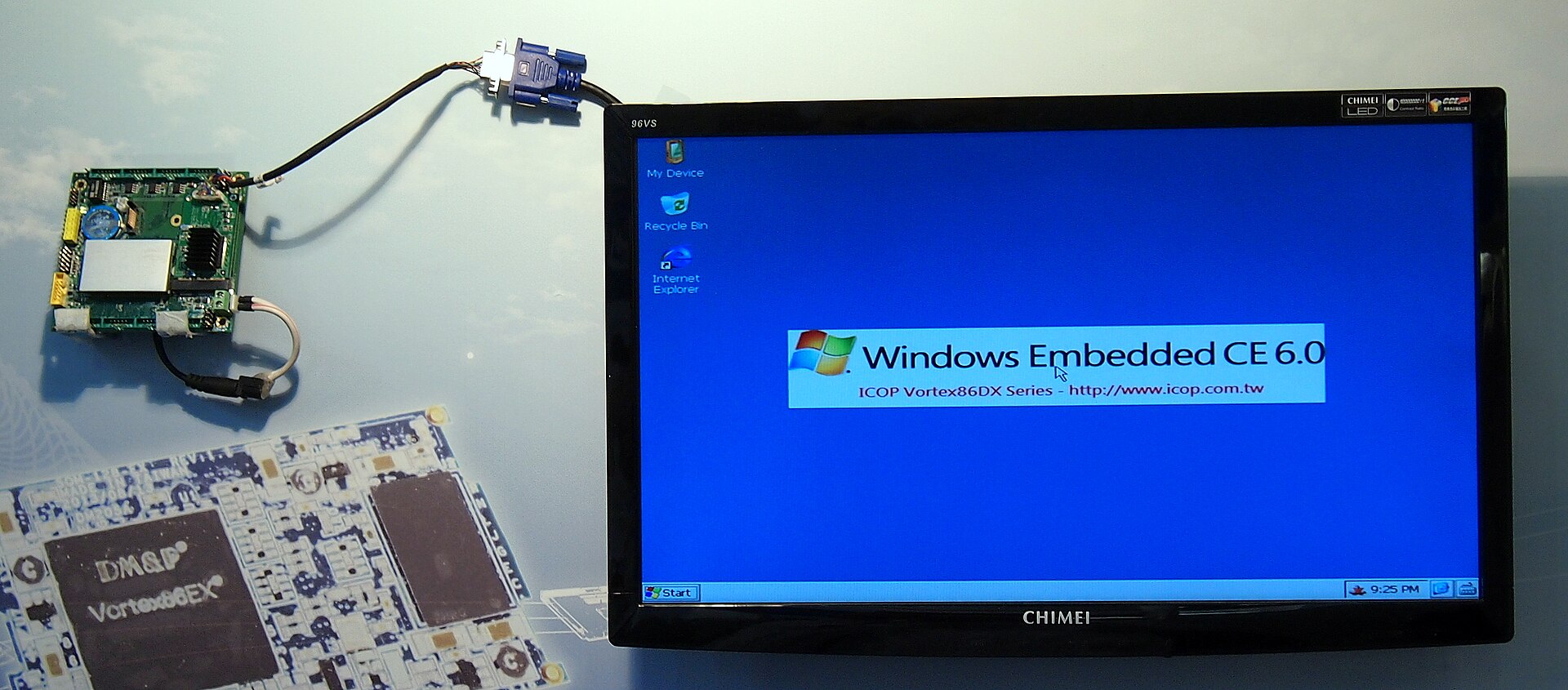 Imagem de referência relacionada a Windows Embedded 8, item descrito como sistema operacional