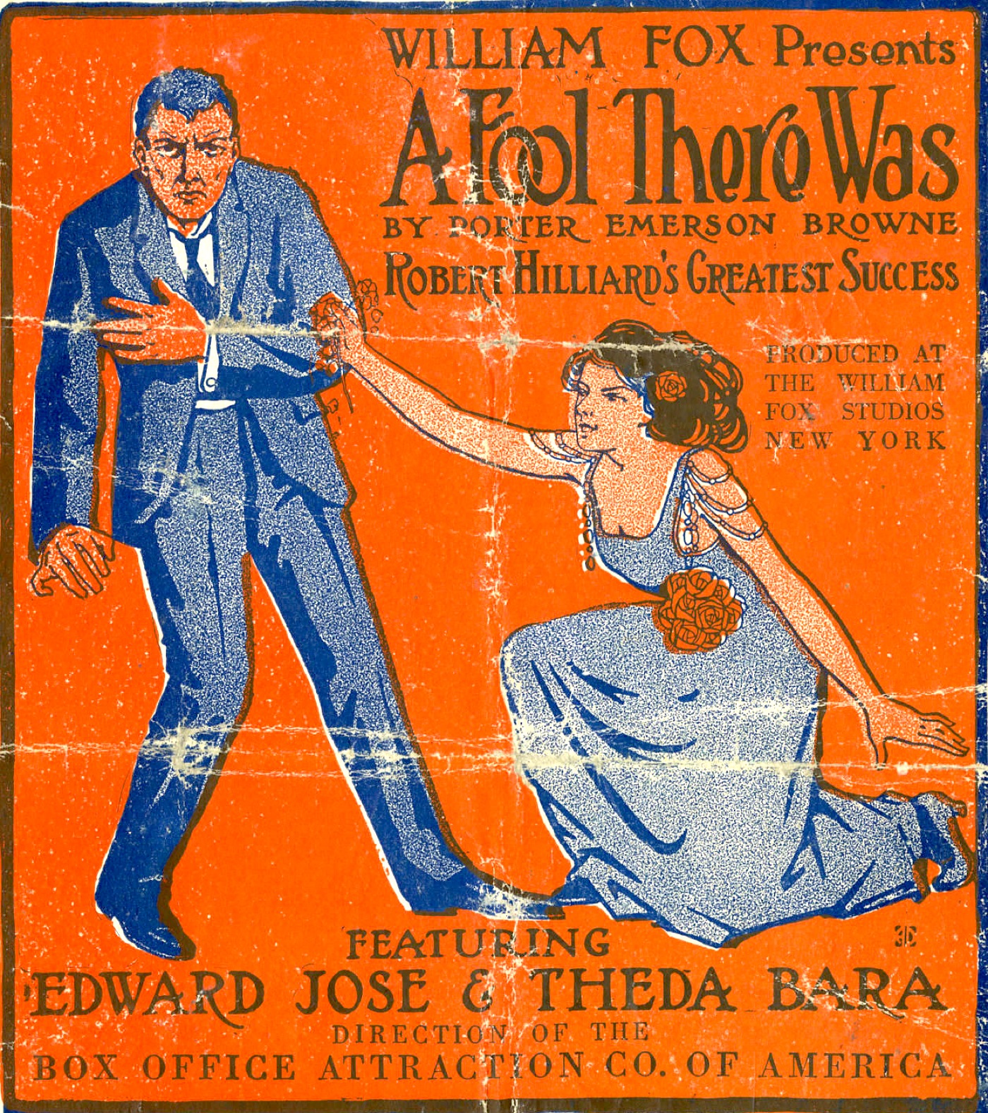 Imagem de referência relacionada a A Fool There Was, item descrito como filme de 1915 dirigido por Frank Powell
