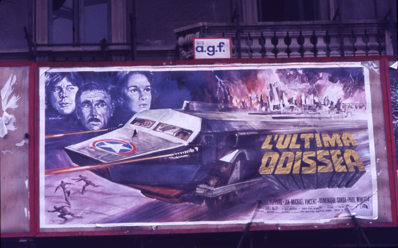 Imagem de referência relacionada a Damnation Alley, item descrito como filme de 1977 dirigido por Jack Smight