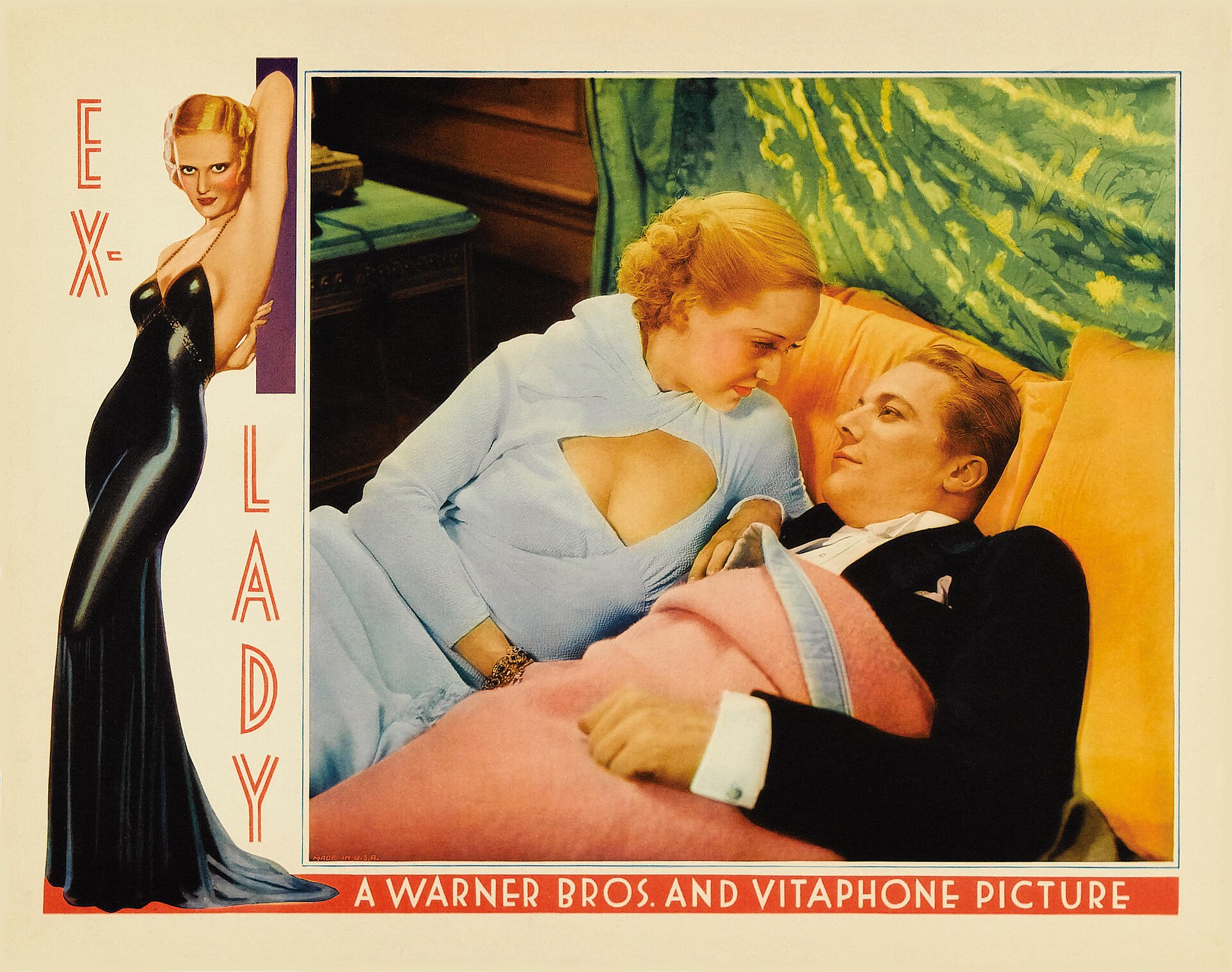 Imagem de referência relacionada a Ex-Lady, item descrito como filme de 1933 dirigido por Robert Florey