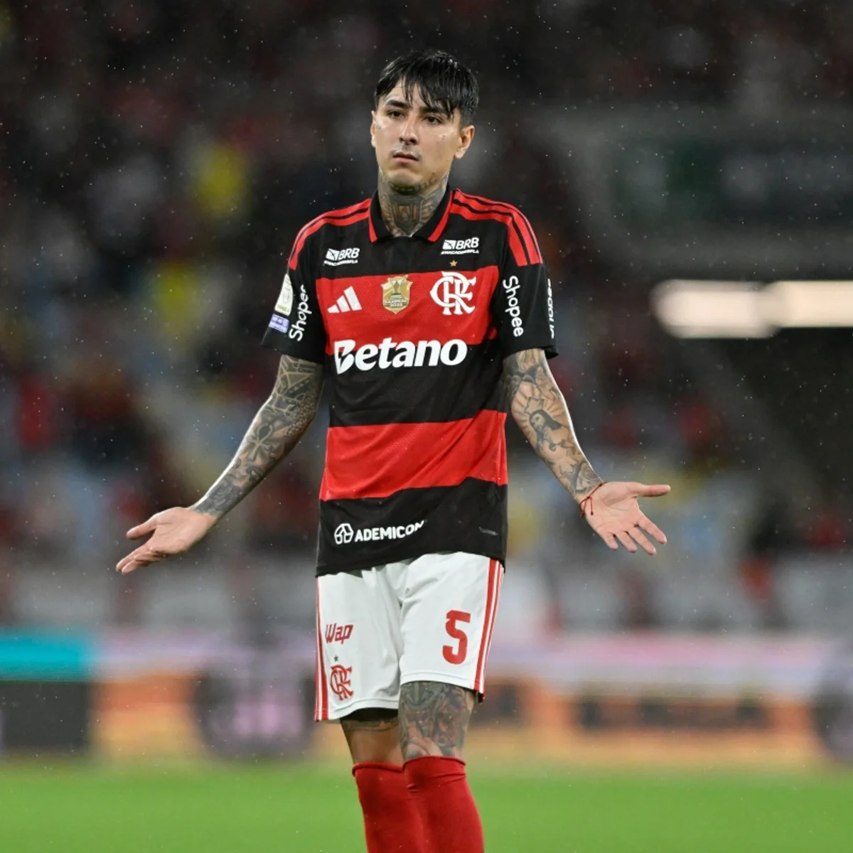 Pulgar revela conversa entre atletas do Flamengo antes de pênalti decisivo