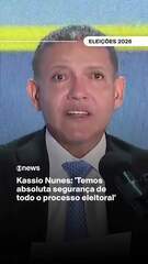 Kassio Nunes: 'Temos absoluta segurança de todo o processo eleitoral'