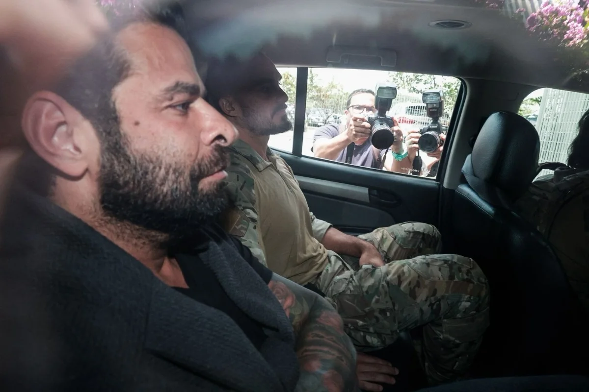 O pastor Fabiano Zettel chega à PF em SP - Metrópoles