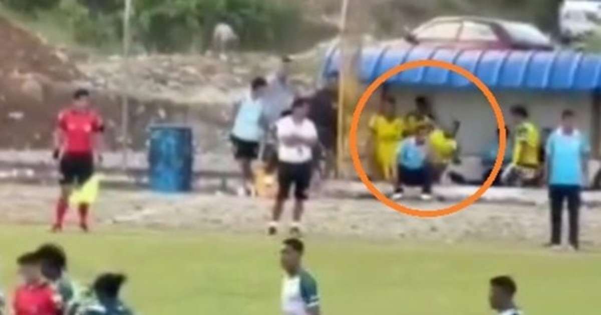 Vídeo: jogador é demitido por apedrejar bandeirinha durante partida