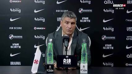 Pedro Emanuel diz que virada sobre o Corinthians foi "Vitória a Vasco"