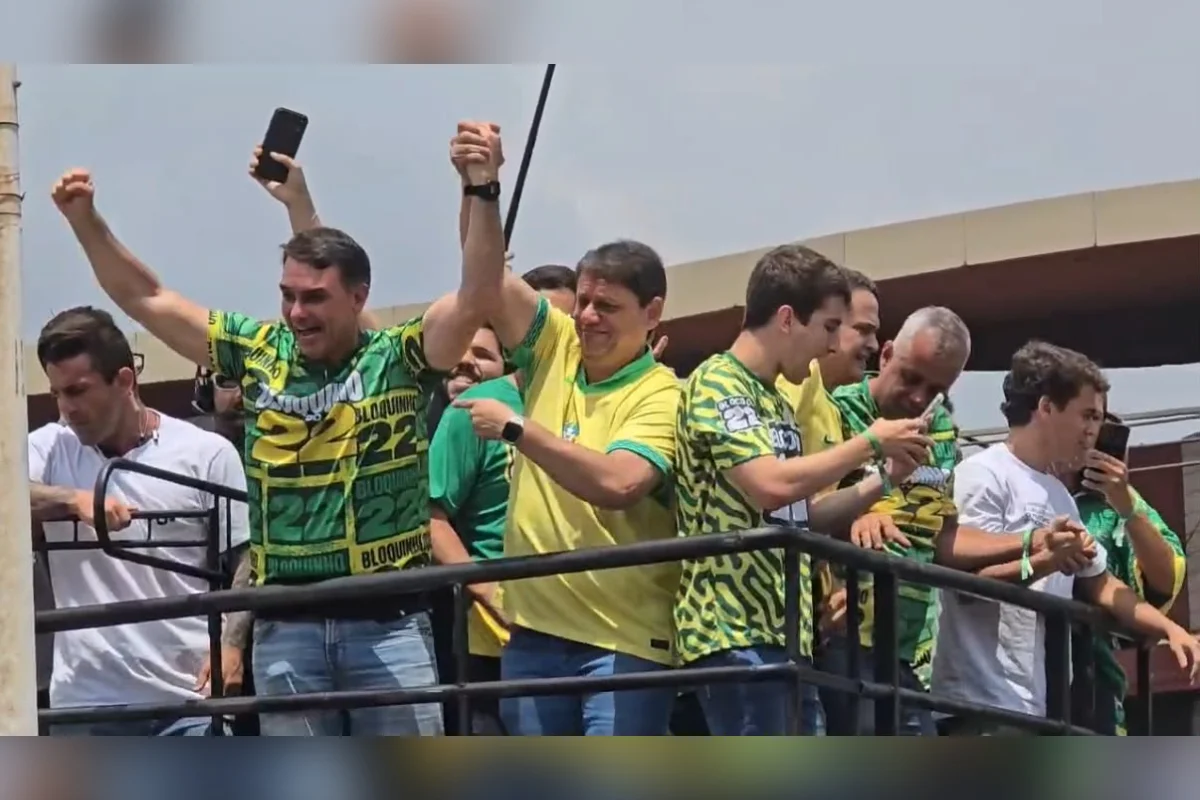 Imagem da matéria: Se eleito, Flávio Bolsonaro promete Brasil entre as 7 maiores potências