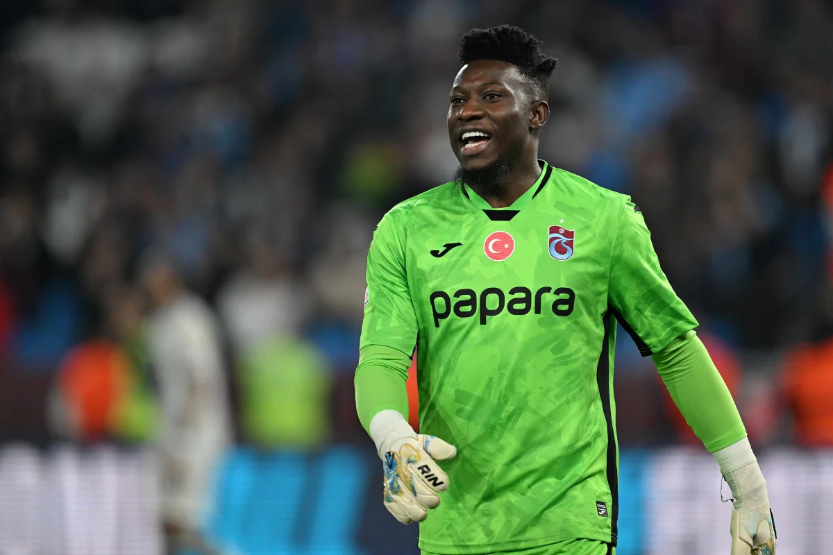 Foto colorida de Andre Onana - Metrópoles