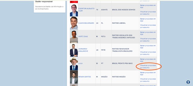 Eleições 2026: como consultar os planos de governo dos candidatos online